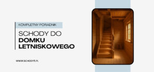 schody do domku letniskowego